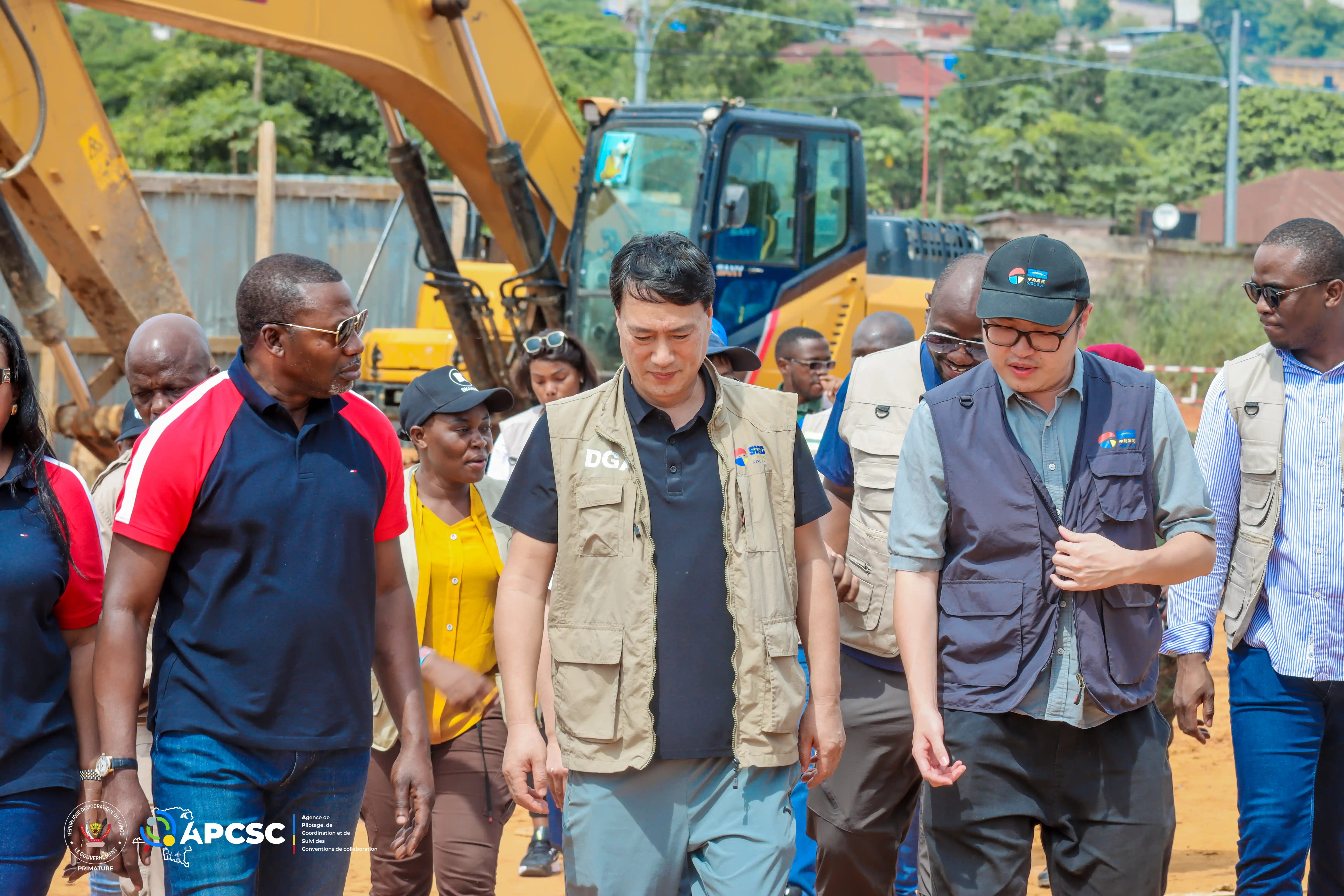 Rocades de Kinshasa : l’APCSC évalue l’avancement d’un chantier stratégique du programme sino-congolais