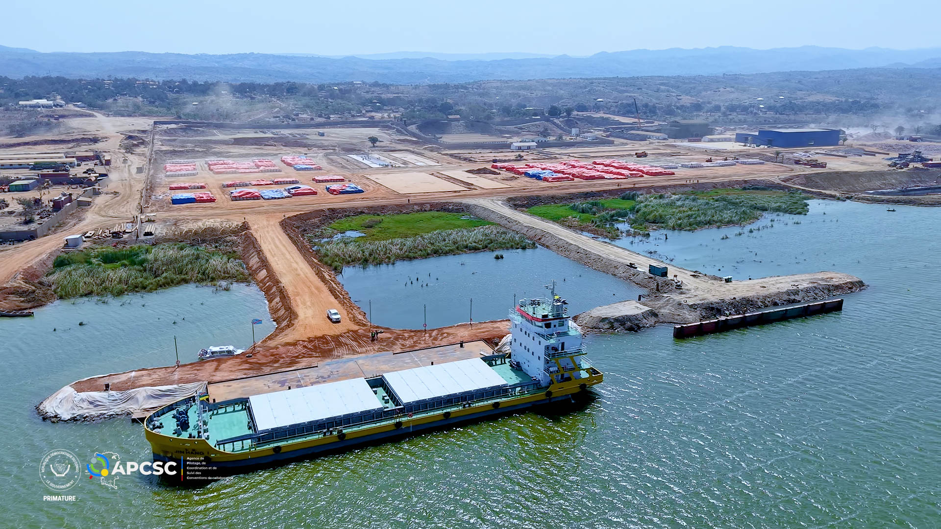 Port industriel de MTOA : une nouvelle plateforme logistique se dessine sur les rives du lac Tanganyika